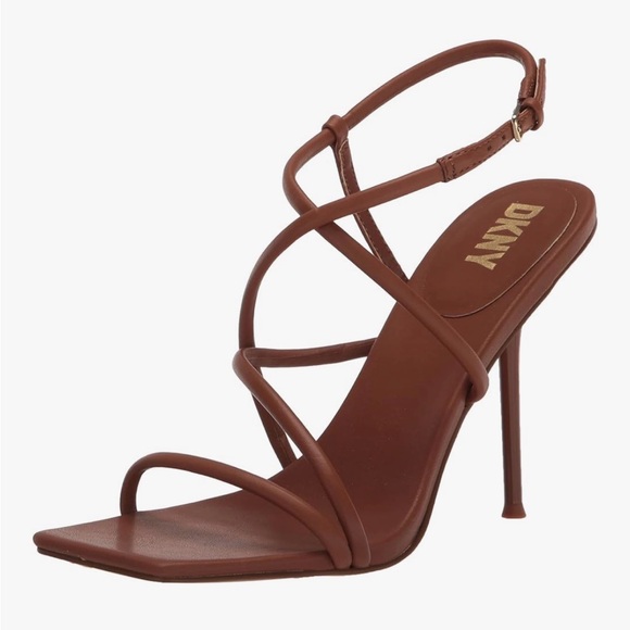 Dkny Shoes - DKNY Strappy High Heel Sandals – Dk Cognac
Size 6 | New with Box